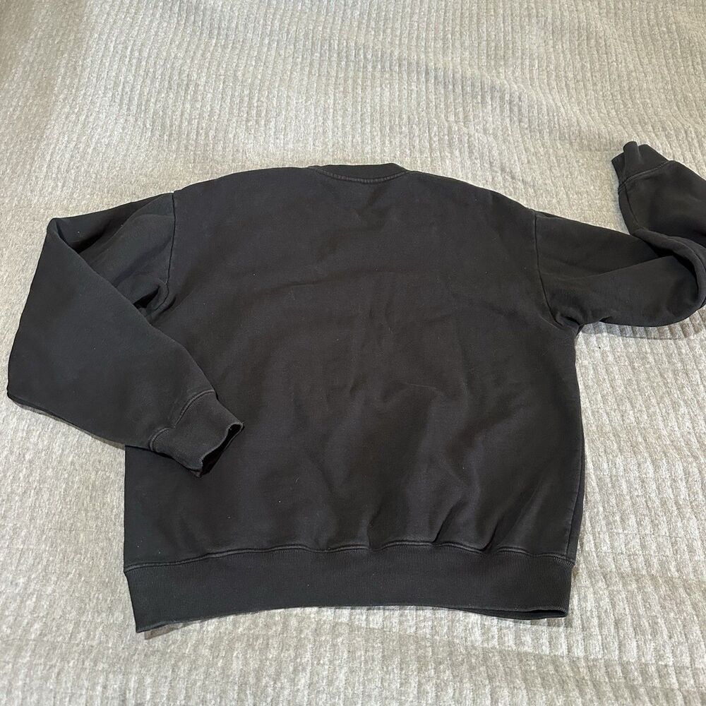 Harry Styles Pleasing Black Logo Graphic Print Crewneck Sweatshirt Medium - Picture 6 of 6